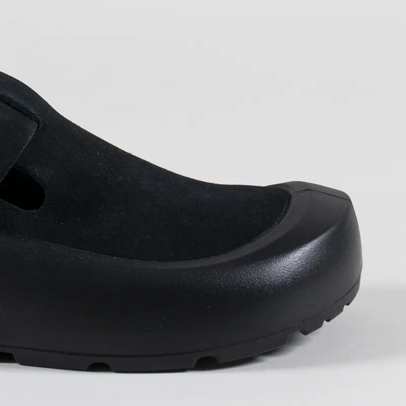 Birkenstock Womens Reykjavik Regular Fit Shoes Nubuck Leather Black-5