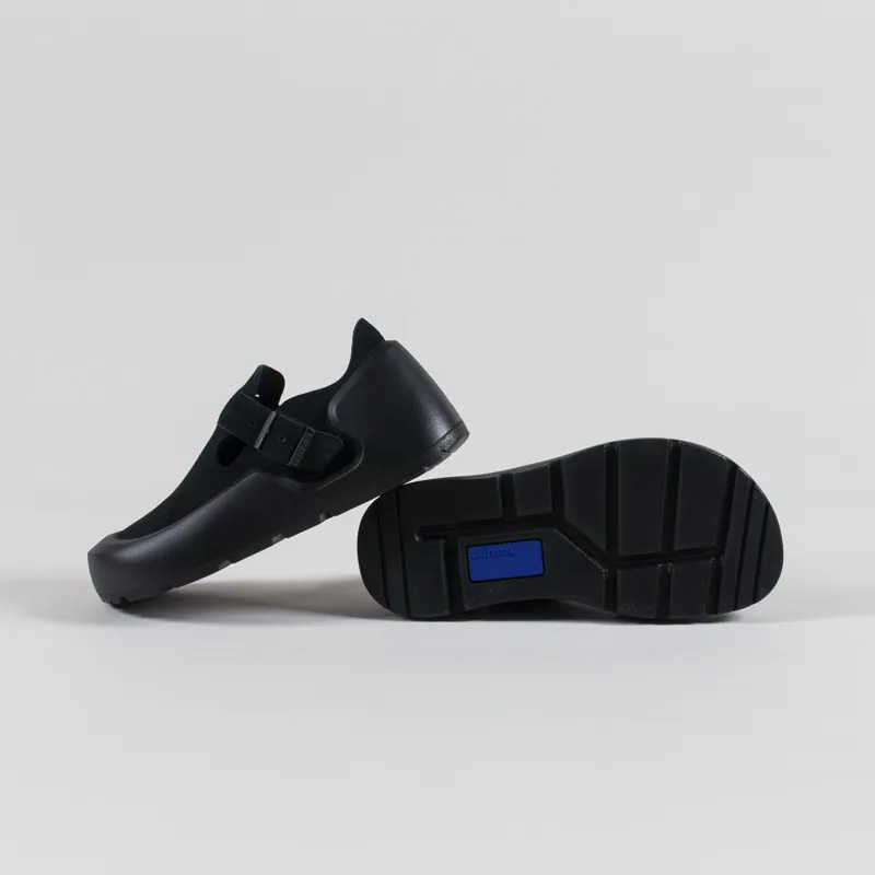 Birkenstock Womens Reykjavik Regular Fit Shoes Nubuck Leather Black-3