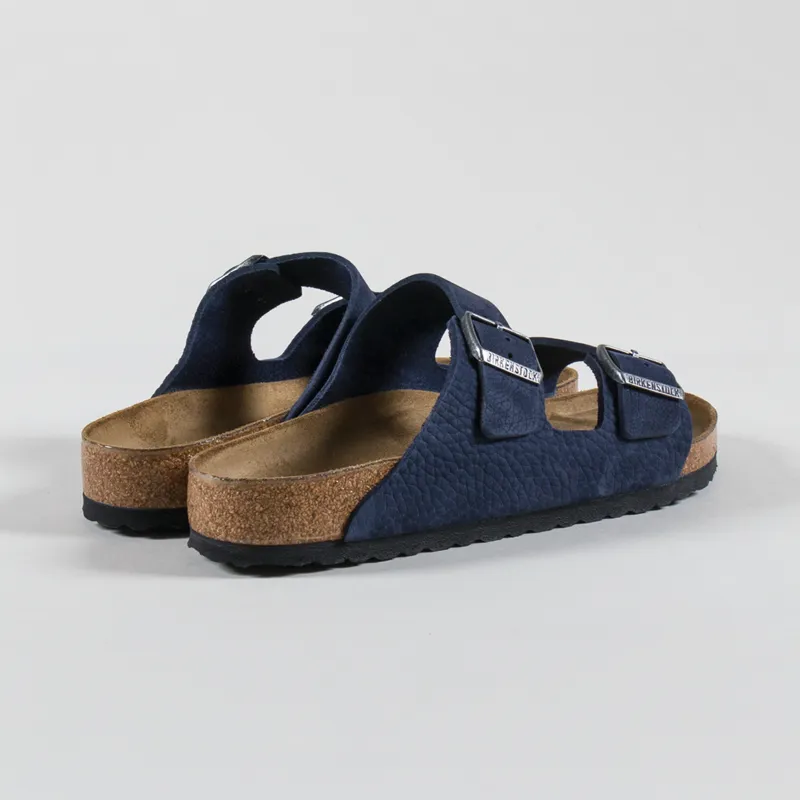 Birkenstock Arizona BS Regular Fit Sandals Nubuck Leather Midnight-1
