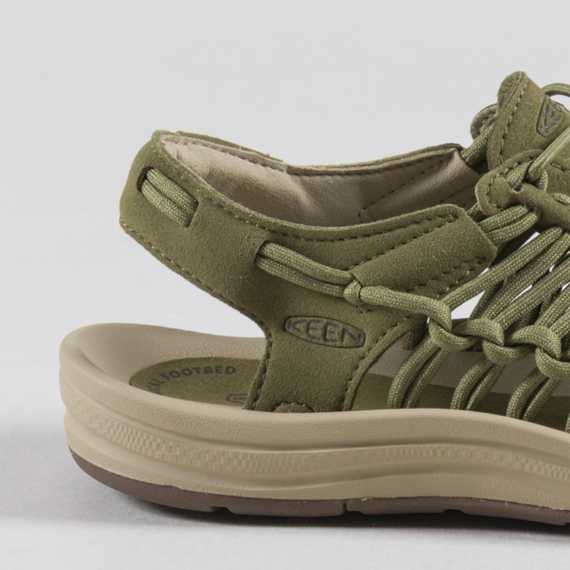 Keen Womens UNEEK Sandals Martini Olive Safari-4