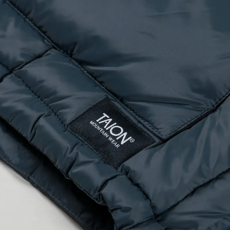 Taion Mountain Packable Volume Down Jacket Dark Grey-8
