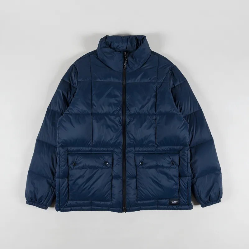 Taion Mountain Packable Volume Down Jacket Dark Navy
