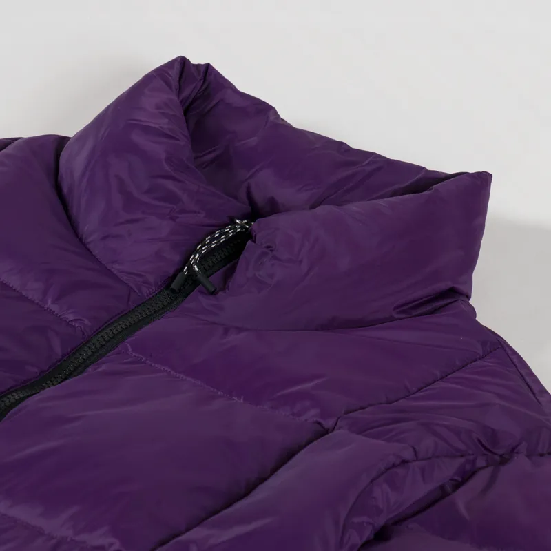 Taion Mountain Packable Volume Down Jacket Dark Purple-6