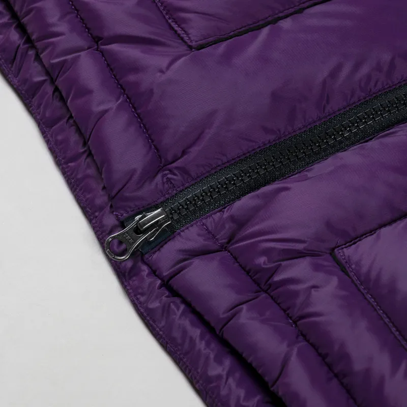Taion Mountain Packable Volume Down Jacket Dark Purple-8