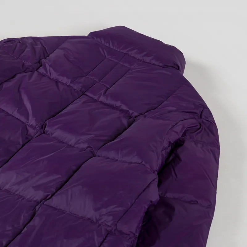 Taion Mountain Packable Volume Down Jacket Dark Purple-5