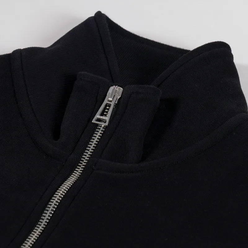 Belstaff Quarter Zip Sweatshirt Black-4