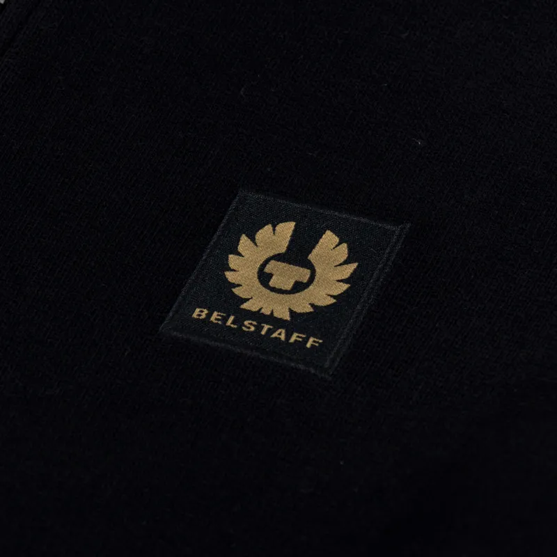 Belstaff Quarter Zip Sweatshirt Black-5