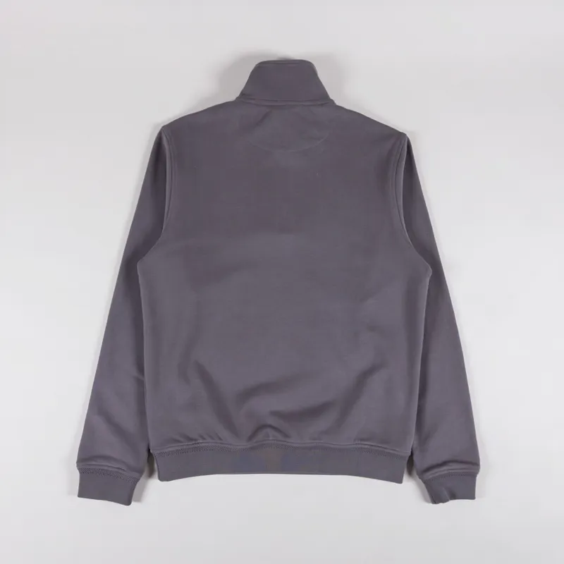 Belstaff Quarter Zip Sweatshirt Tornado Grey-1