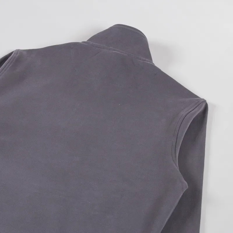 Belstaff Quarter Zip Sweatshirt Tornado Grey-3