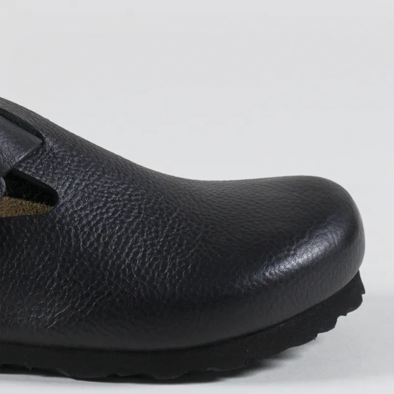 Birkenstock London Wire Buckle Regular Fit Sandals Vintage Wood Black-5