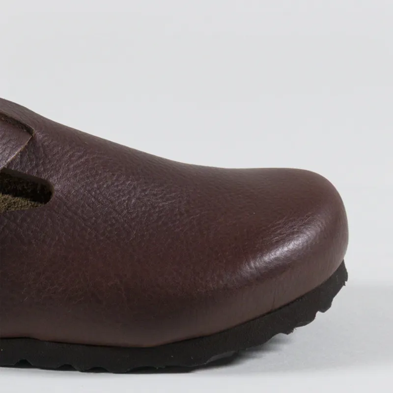 Birkenstock London Wire Buckle Regular Fit Sandals Vintage Wood Roast-5