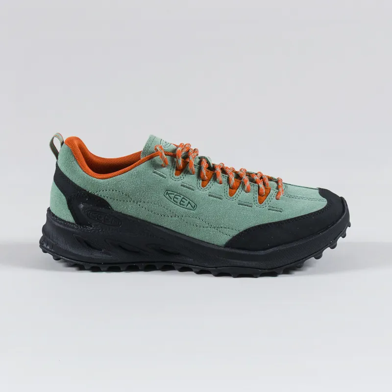Keen Womens Jasper Zionic Shoes Granite Green Gold Flame-1