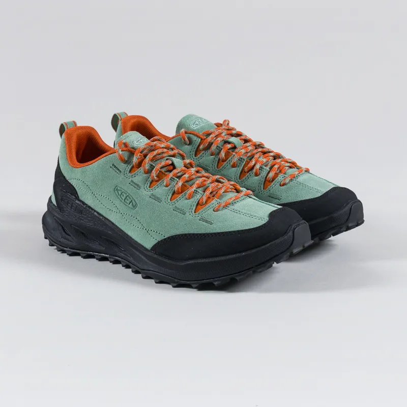 Keen Footwear Womens Jasper Zionic Shoes Granite Green Gold Flame