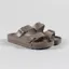 Birkenstock Womens Arizona EVA Narrow Fit Sandals Gray Taupe