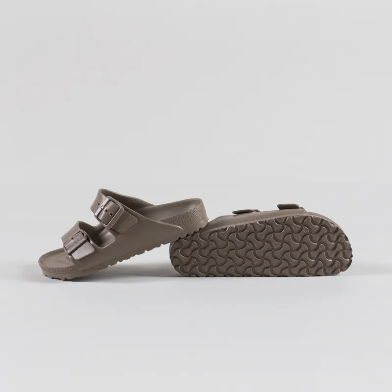 Birkenstock Womens Arizona EVA Narrow Fit Sandals Gray Taupe-3