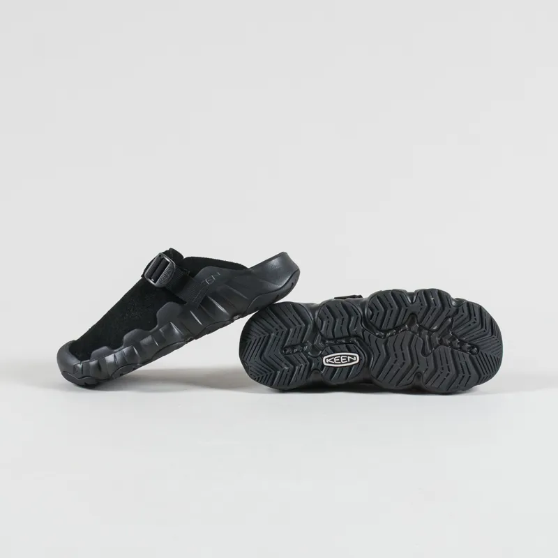Keen Hyperport Leather Clog Black-3