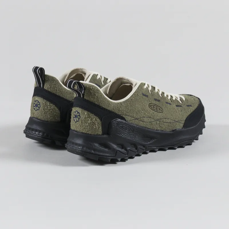 Keen Jasper Zionic Shoes Dark Olive Birch-1