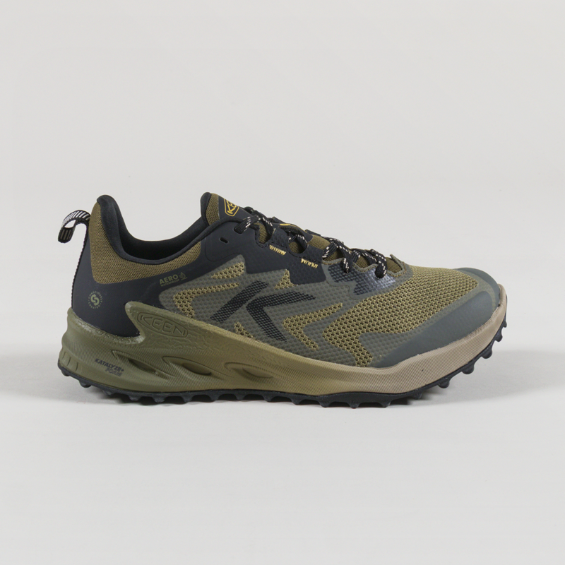 Keen Zionic NXT Waterproof Hiking Shoes Martini Olive Lemon Curry-2