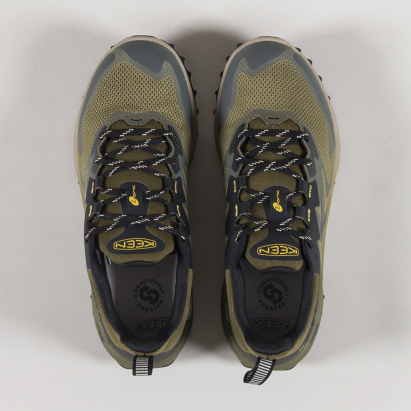 Keen Zionic NXT Waterproof Hiking Shoes Martini Olive Lemon Curry-6
