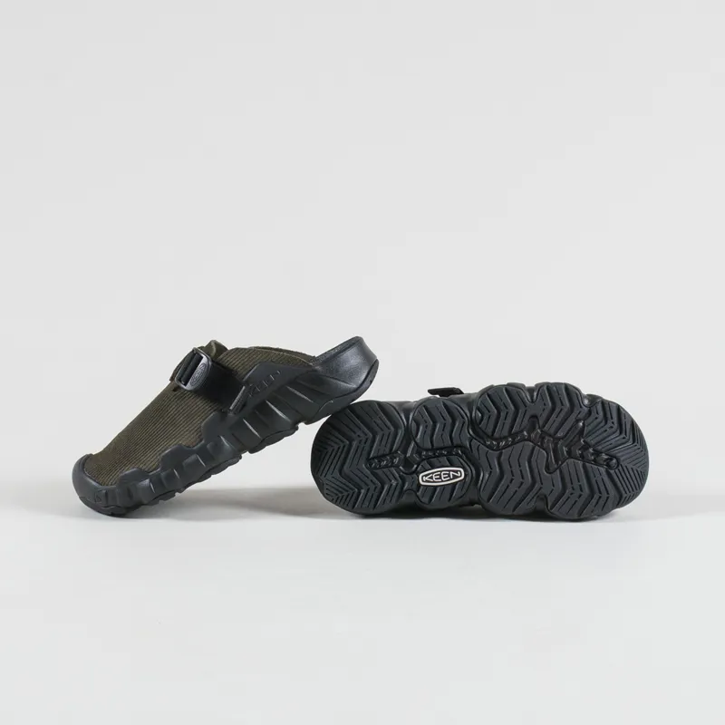 Keen Hyperport Leather Clog Sea Turtle Black-3