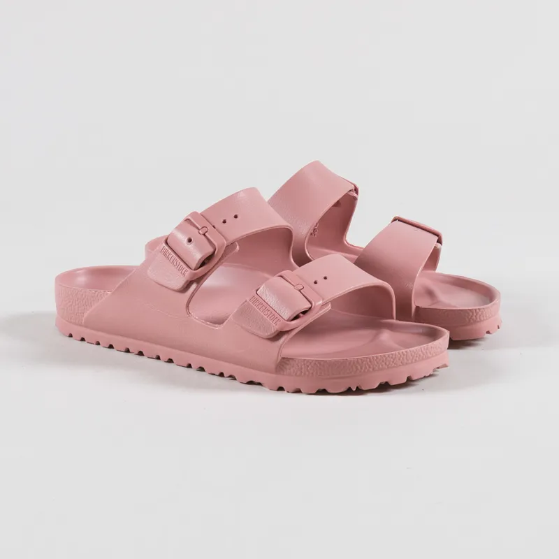 Birkenstock Womens Arizona EVA Narrow Fit Sandals Pink Clay