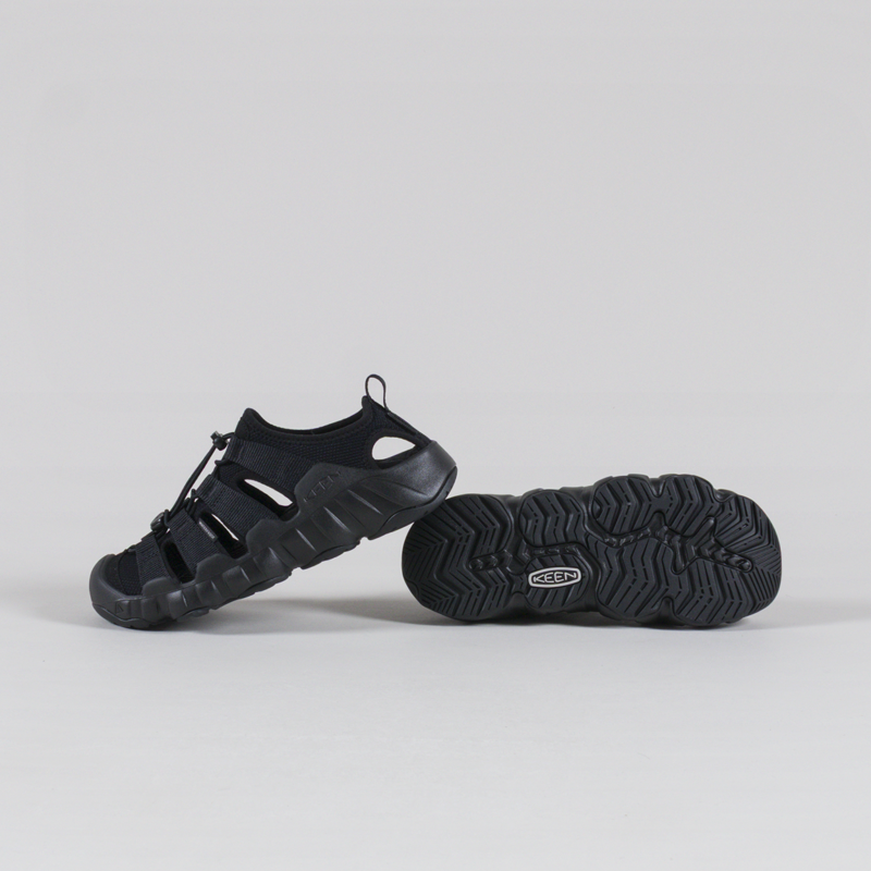 Keen Hyperport H2 Snow Peak Sandals Triple Black-3