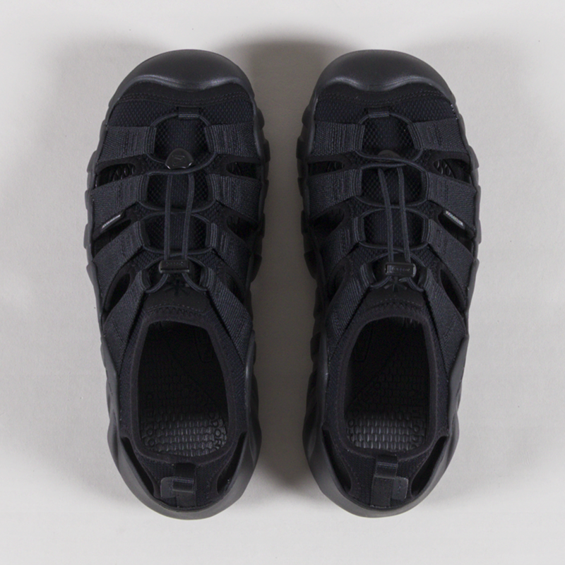 Keen Hyperport H2 Snow Peak Sandals Triple Black-6