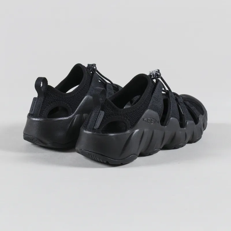 Keen Womens Hyperport H2 Snow Peak Sandals Triple Black-1