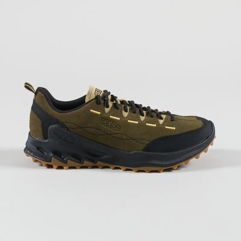 Keen Jasper Zionic Shoes Dark Olive Khaki-2