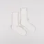 Birkenstock Womens Cotton Twist Socks Off White