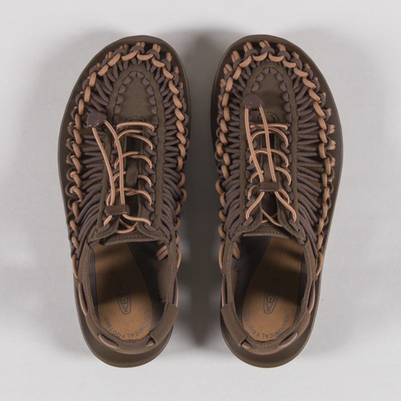Keen UNEEK Sandals Dark Earth Chipmunk-3