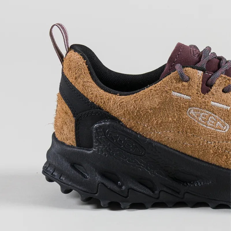 Keen Jasper Zionic Shoes Chipmunk Huckleberry-3