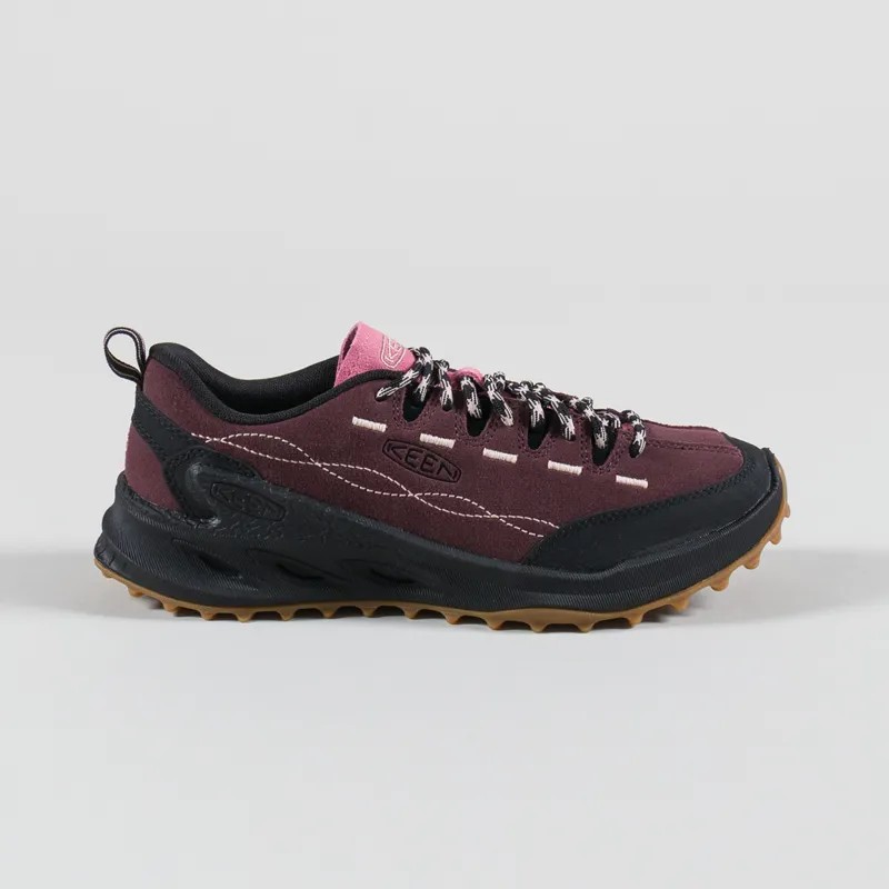 Keen Womens Jasper Zionic Shoes Huckleberry Cameo Rose-2