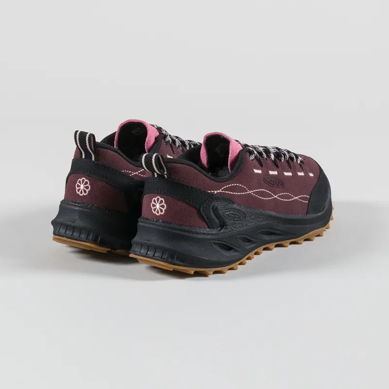Keen Womens Jasper Zionic Shoes Huckleberry Cameo Rose-1