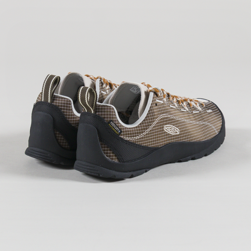 Keen Womens Jasper Nylon Waterproof Shoes Canteen Birch-1