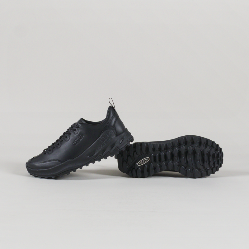 Keen Jasper Zionic SE1 Leather Shoes Flux Black-3