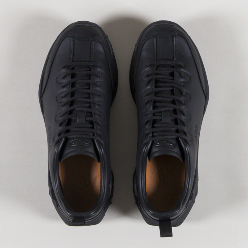 Keen Jasper Zionic SE1 Leather Shoes Flux Black-6