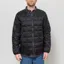 Taion Crewneck W-Zip Down Jacket Black