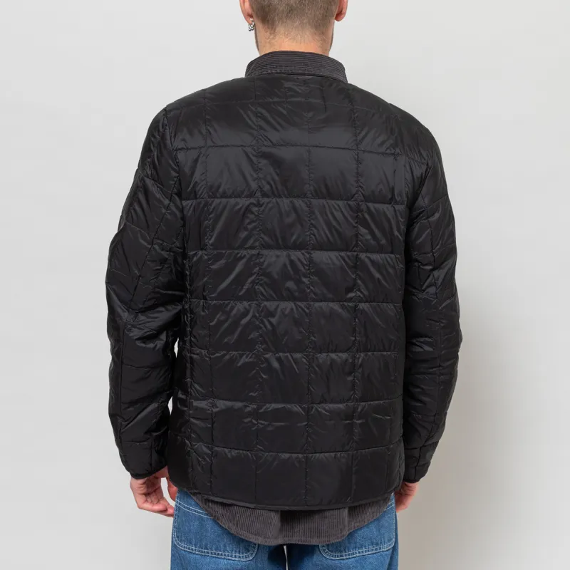 Taion Crewneck W-Zip Down Jacket Black-3