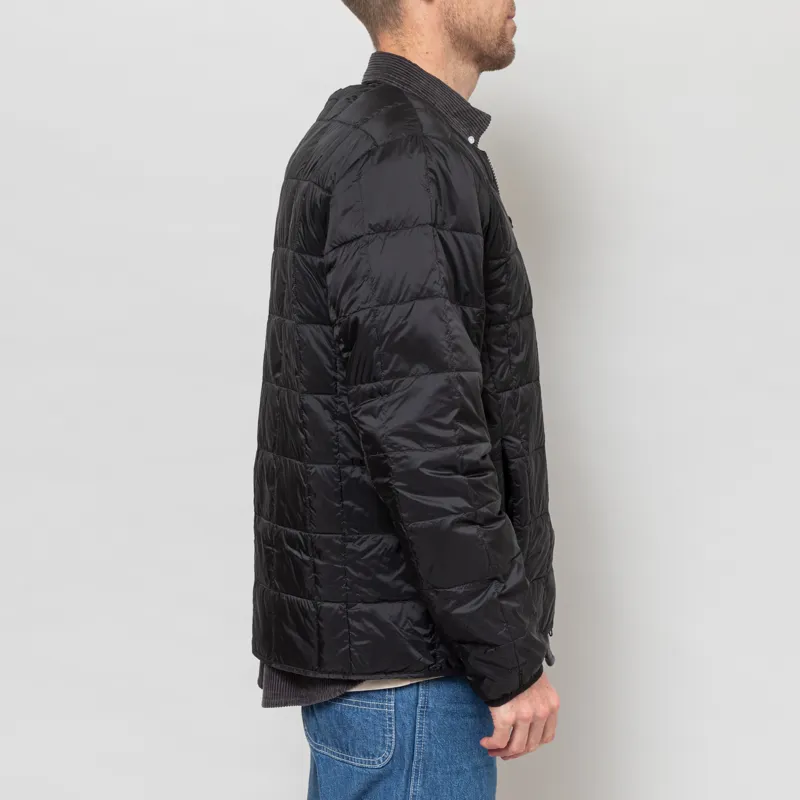 Taion Crewneck W-Zip Down Jacket Black-4