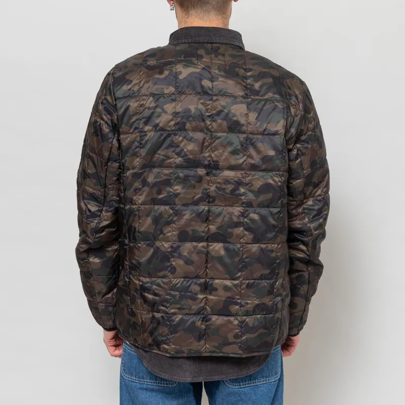Taion Crewneck W-Zip Down Jacket Regular Camo-3