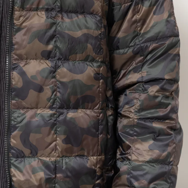 Taion Crewneck W-Zip Down Jacket Regular Camo-8