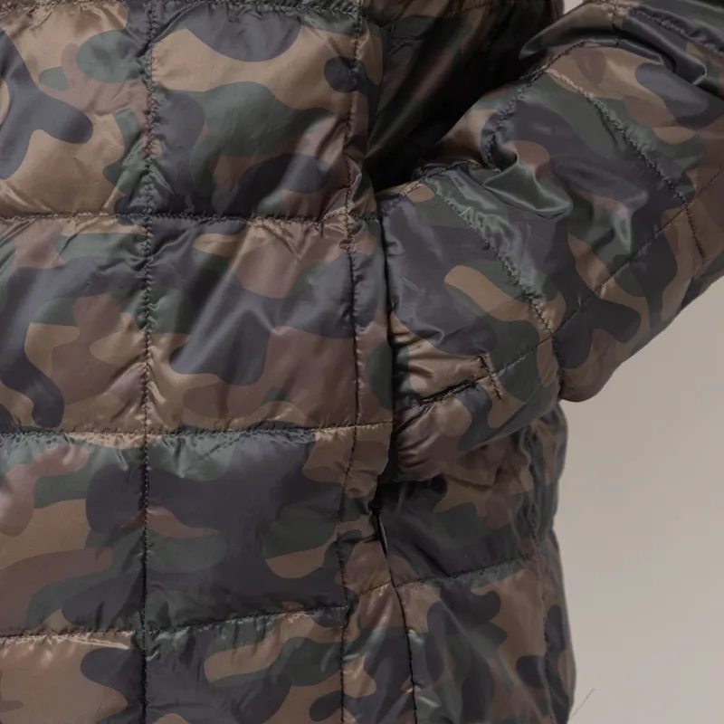 Taion Crewneck W-Zip Down Jacket Regular Camo-9