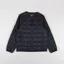 Taion Crew Neck Double Zip Down Jacket Black