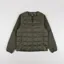 Taion Crew Neck Double Zip Down Jacket Dark Olive