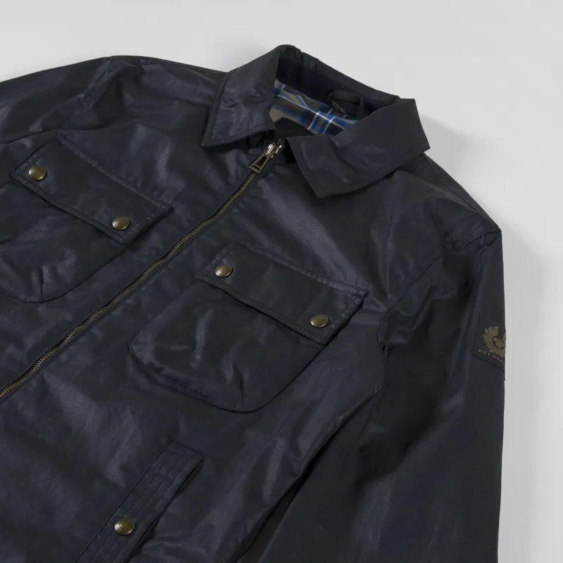 Belstaff Tour Overshirt Dark Navy-3