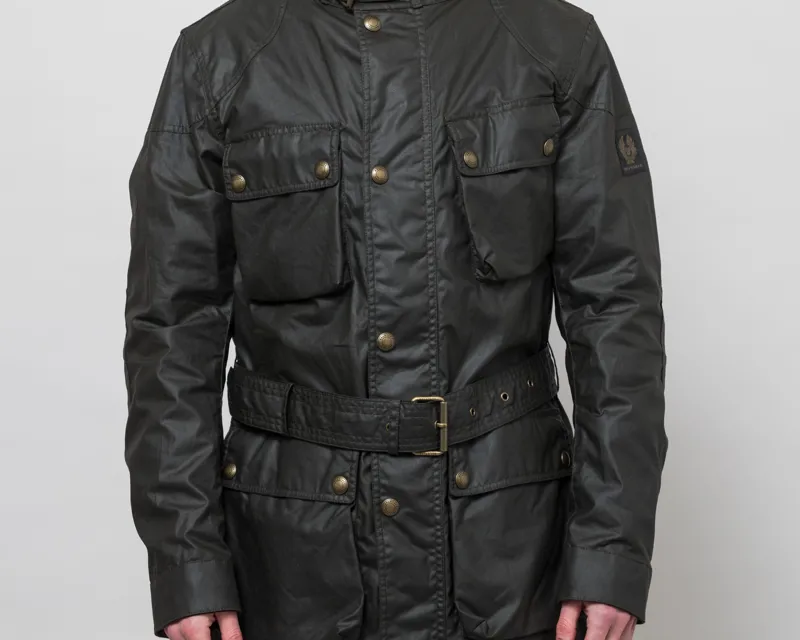 Belstaff Trialmaster Jacket Faded Olive-5
