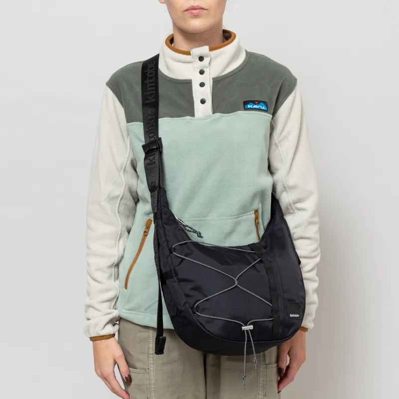 Kintobe Womens Haze Crossbody Jet Black-1