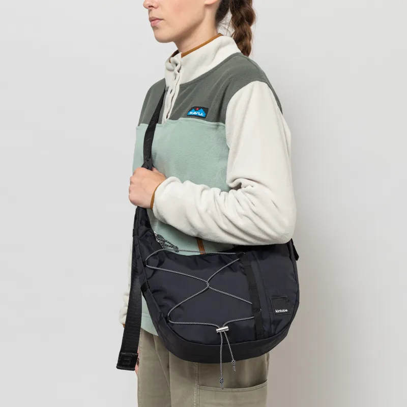 Kintobe Womens Haze Crossbody Jet Black