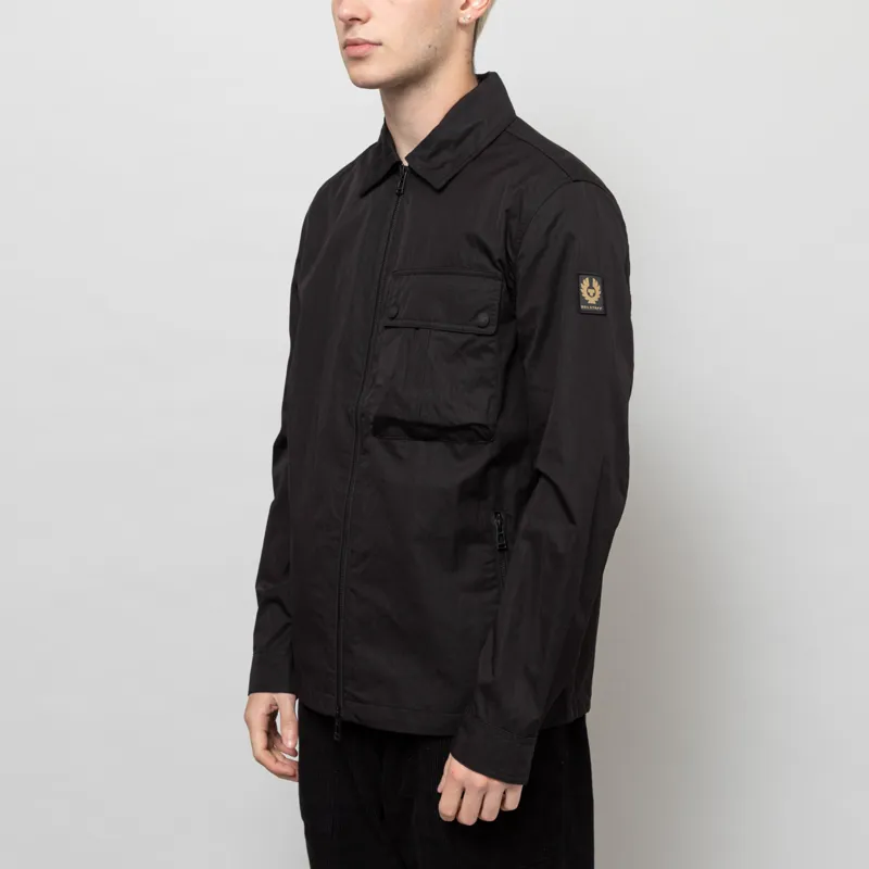 Belstaff Drome Overshirt Black-1